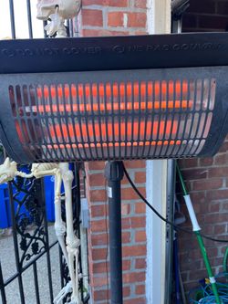Adjustable standing heater