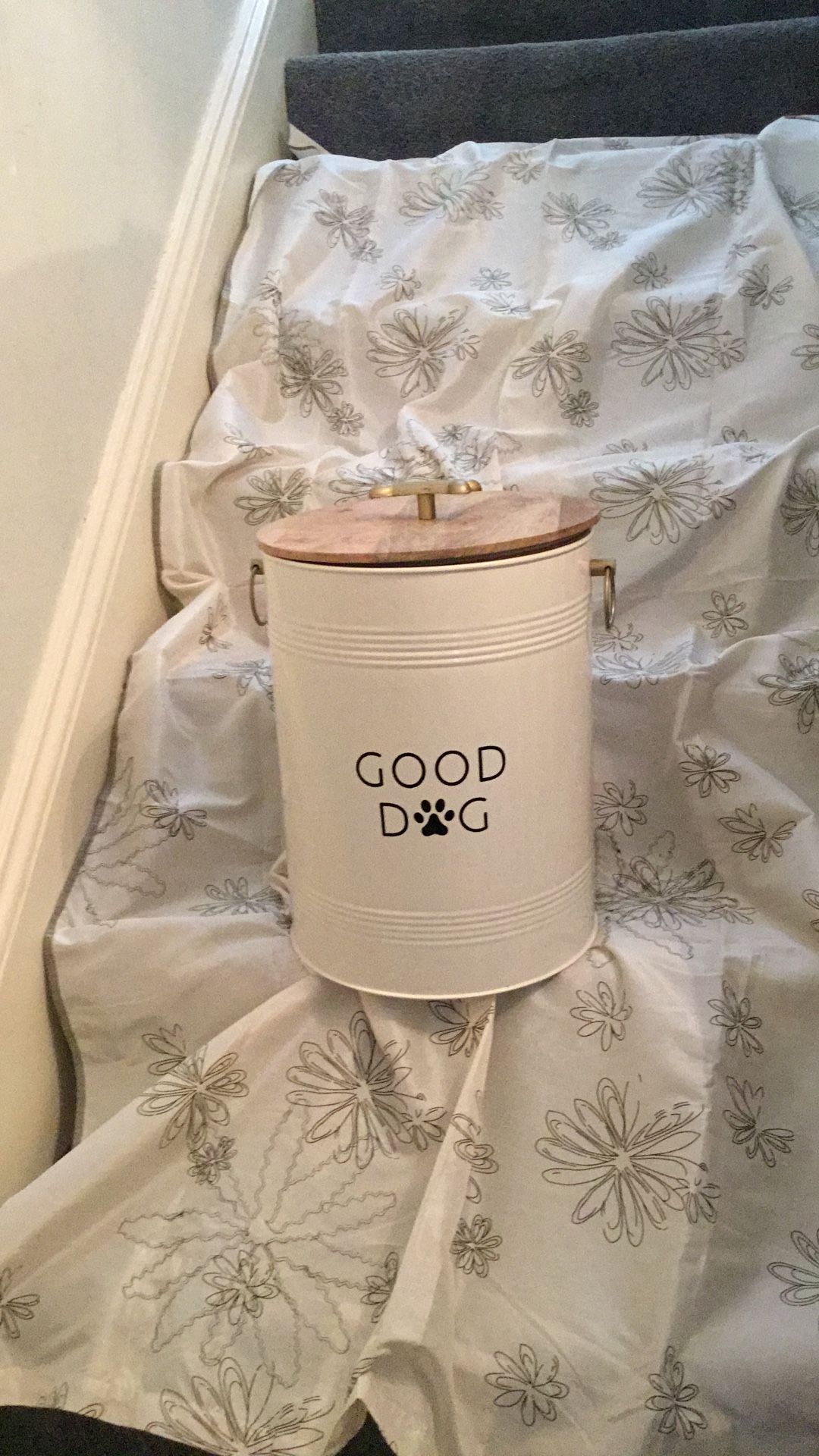 Good Dog  TopPaw Storage Tin Container