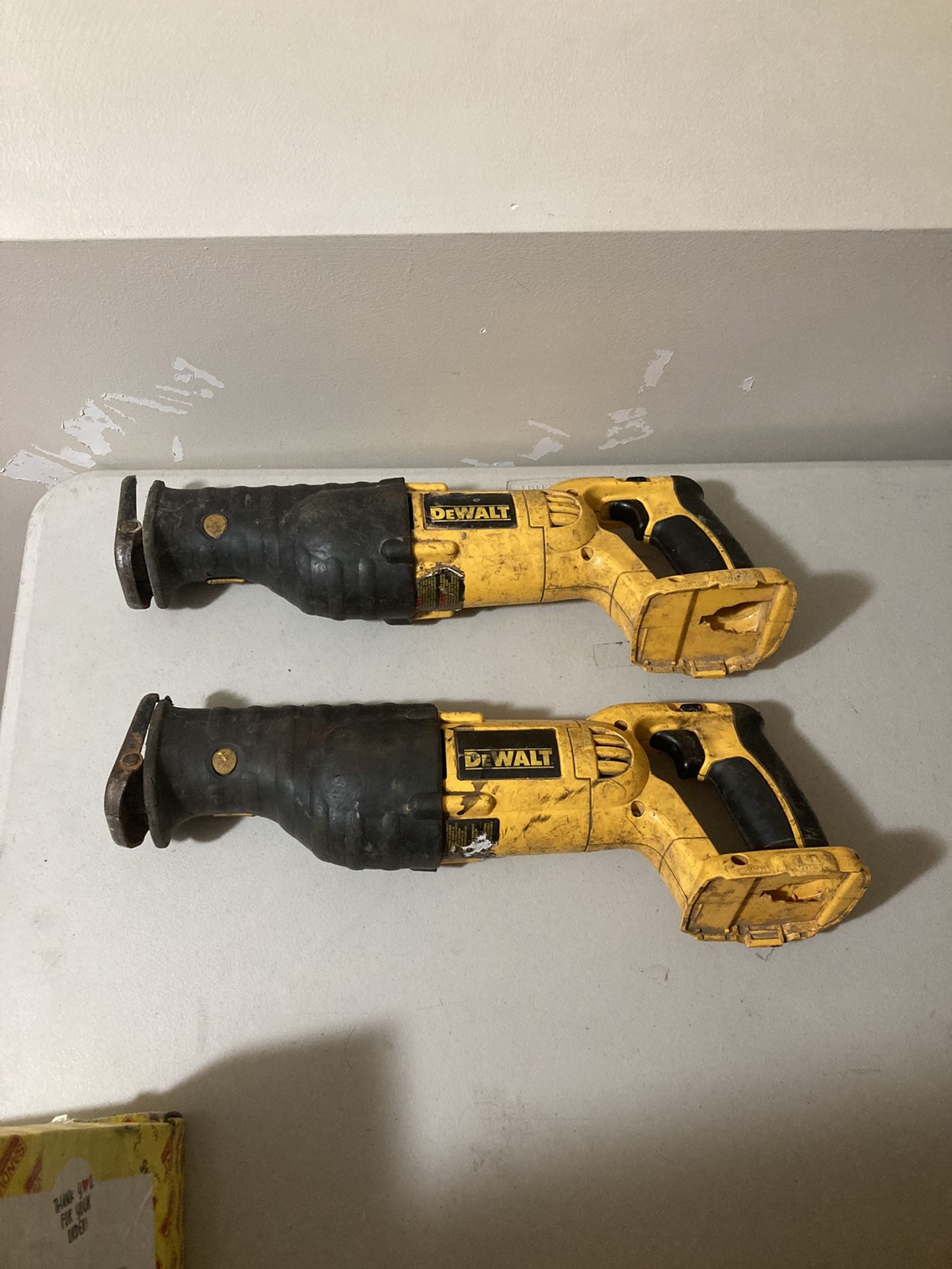 Dewalt Cordless Reciprocating Saws