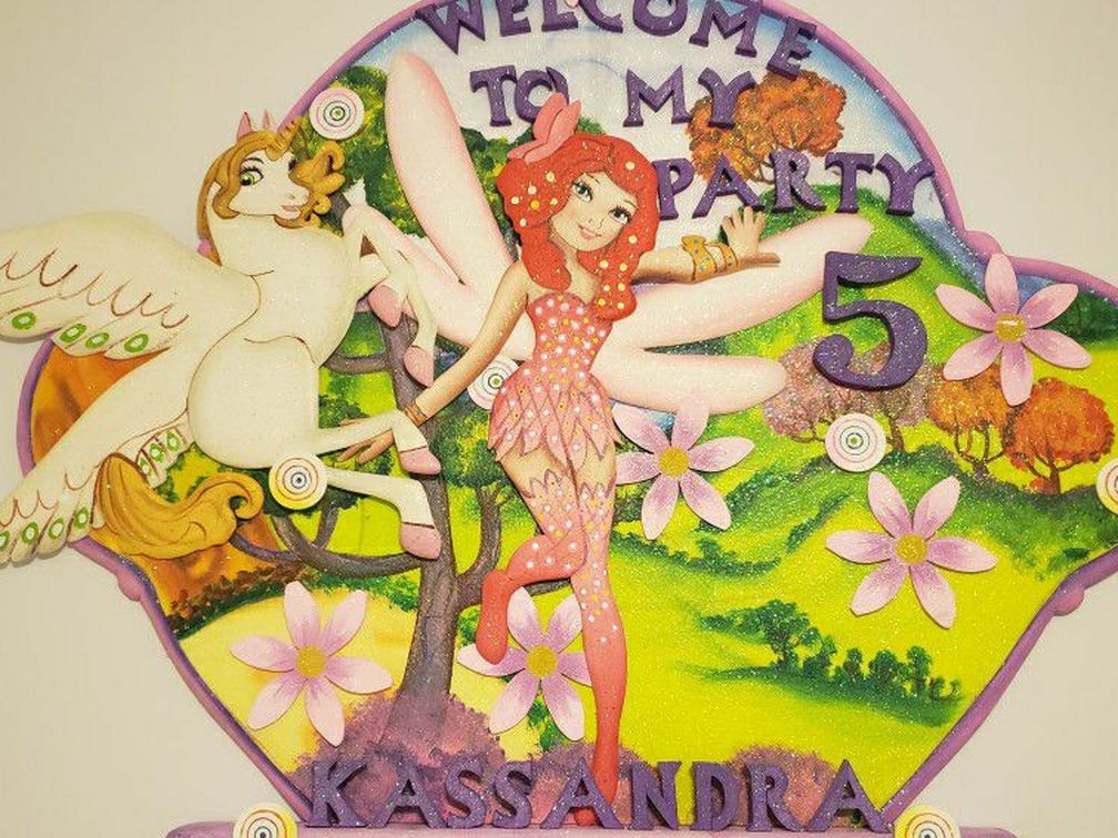 Mia and Me Birthday Party Decor