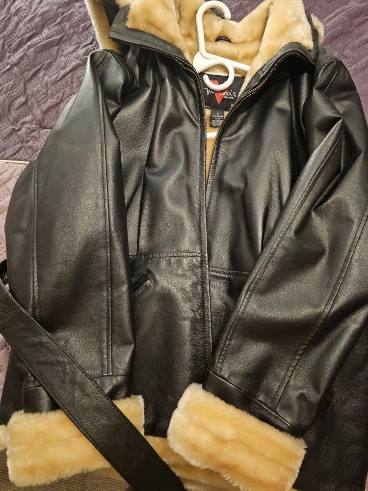 Leather Coat