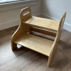 Toddler Bamboo Step Stool