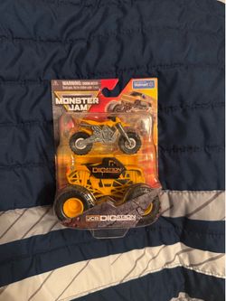 Monster Jam Digatron with Bike