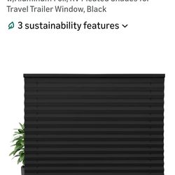 LUCKUP RV Blinds for Camper Window Blackout RV Shades Curtains 17" W x 24" L...