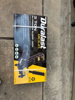 3 TON Duralast gold aluminum floor jack