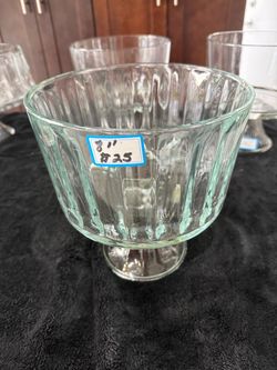 Parfait Trifle Crystal Clear Glass Bowls