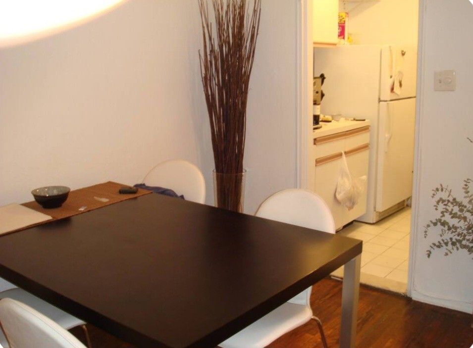 Eq3 Dining Table + 3 Chairs