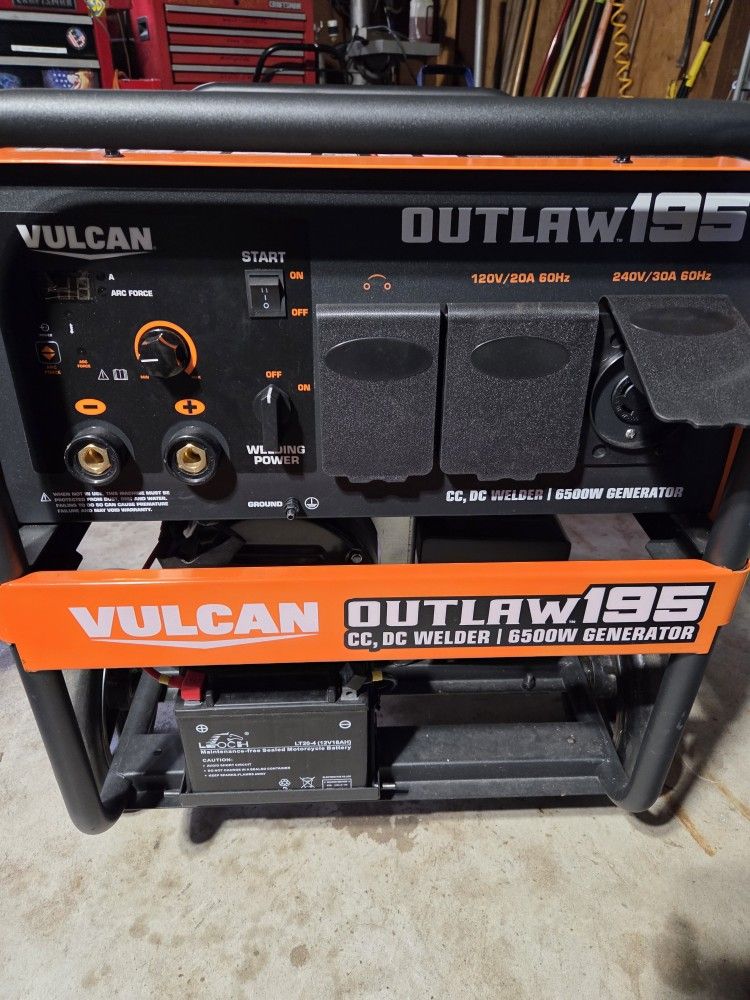 Vulcan 195 Gas Engine Welder