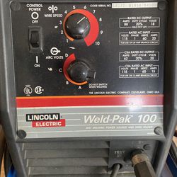 Lincoln Mig Weld-Pak 100 Welder