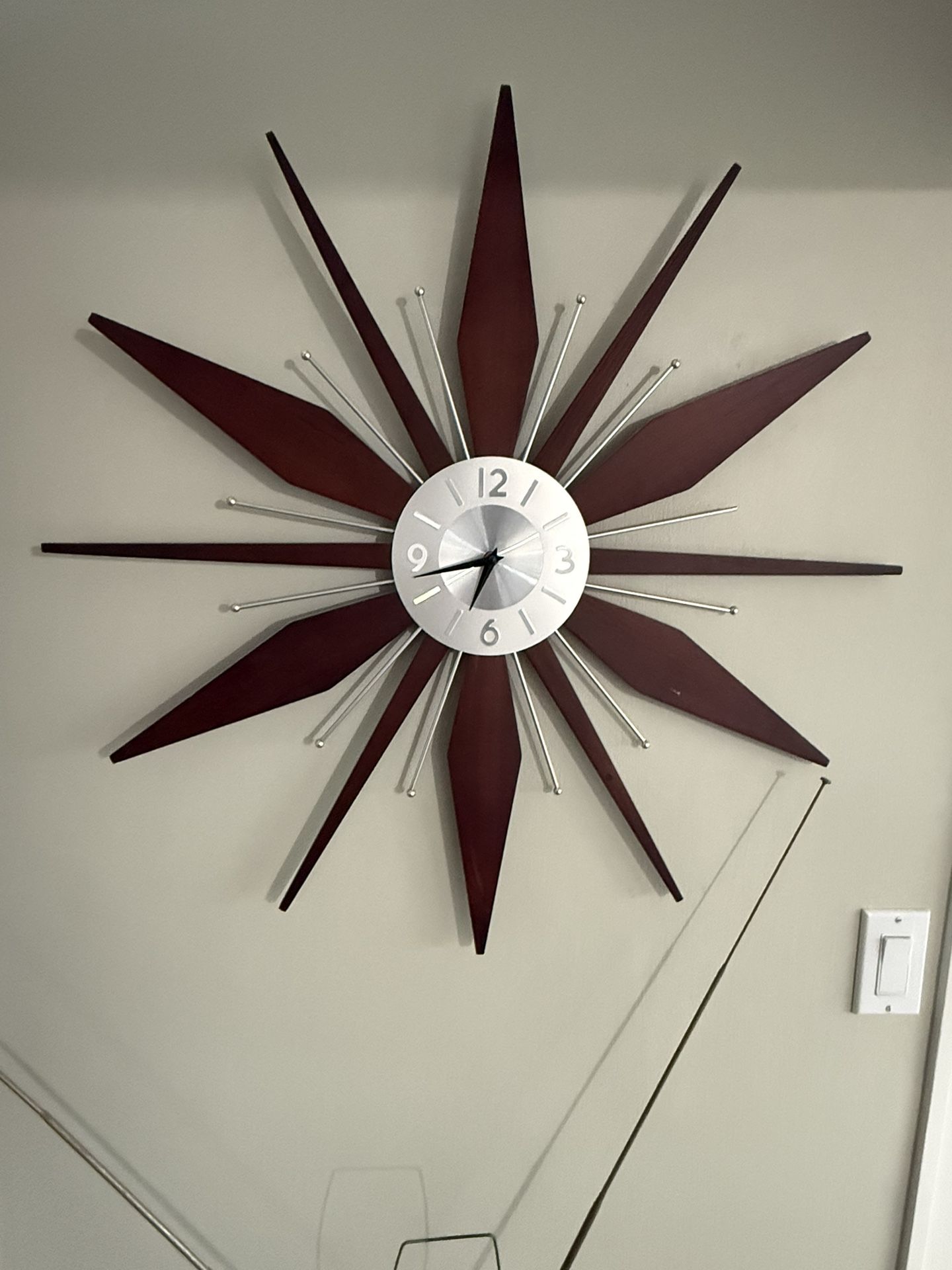 Mid Century Style Clock