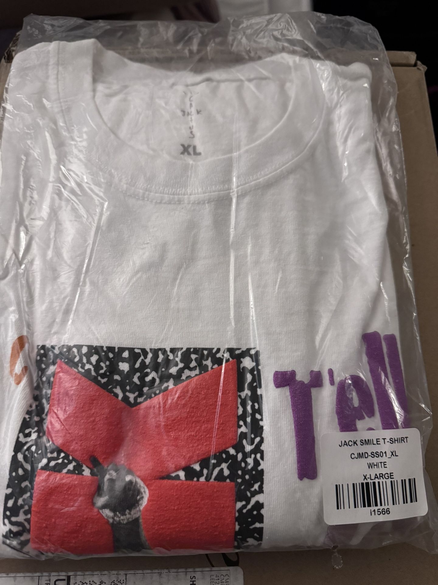 Travis Scott x McDonald’s Jack Smile T- Shirt