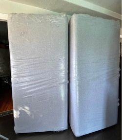 1- Twin extra long memory foam mattress pick up today