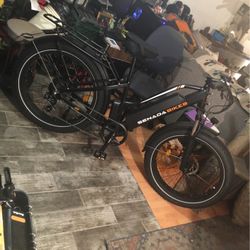 Huge Xmas Sale! Senada Herald Plus 30+ Mph And 80 Mile Range W/1000 watt + Best In Class 95 NewtonmtrsTorque, Hybrid Between Reg Top Tube + PS Thru