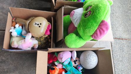 Free. A LOT OF TOYS.