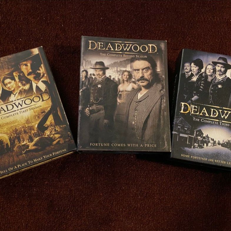 Deadwood The Complete Series 1-3 Seasons (DVD)