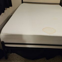 FREE Queen Memory Foam Mattress and Frame