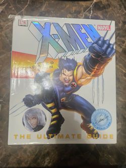 2003 MARVEL X-MEN *THE ULTIMATE GUIDE* LARGE HARD COVER BOOK STAN LEE 184 PGS