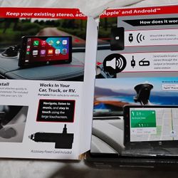 7" Daul Mount Touchscreen Monitor 