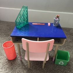 Our Generation Brilliant Bureau Home Desk Accessory Set