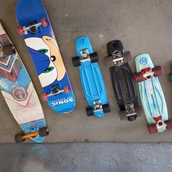 The 6 Skateboard 24.s&22 .s