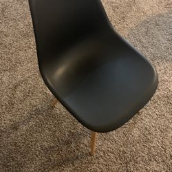 2 Jorja Side Black Chairs