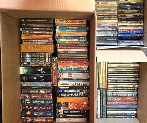 172 DVD Movies & TV Show Seasons