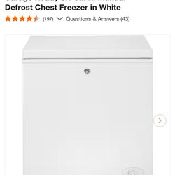 Chest Freezer 