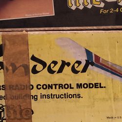 Dyna flight "Wander" RC Glider kit