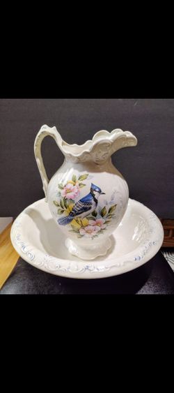 Water Pitcher & Basin
