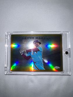 Bryce Harper Topps Chrome Numbered /50 Baseball Card