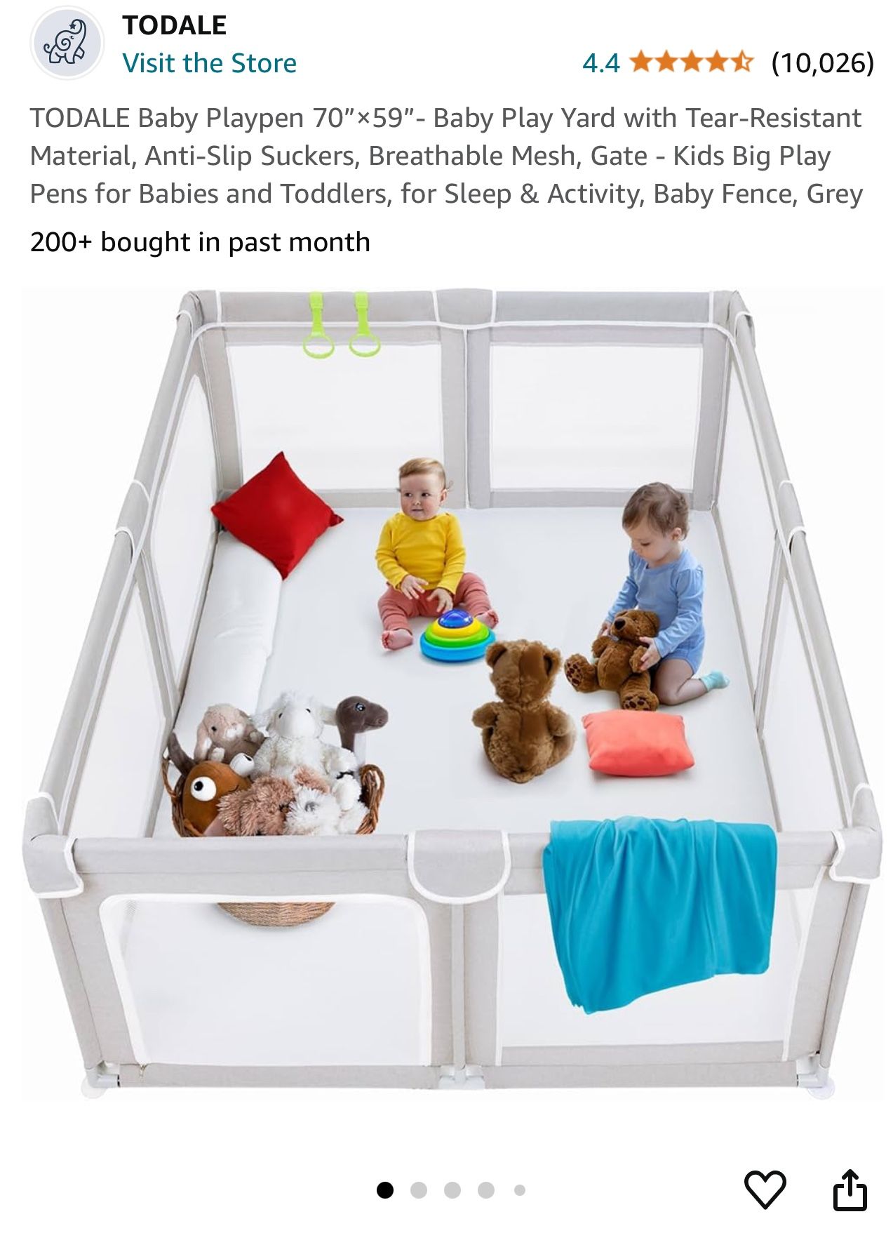 Baby Playpen/ Baby Play Yard