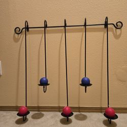 Metal Wall Candle