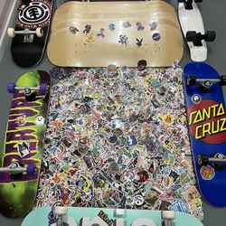 Skateboard Decks Trucks Wheels Bearings 