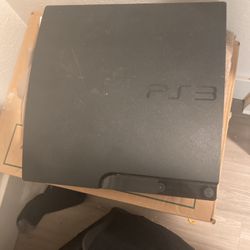 PS3 With Controller/cords 