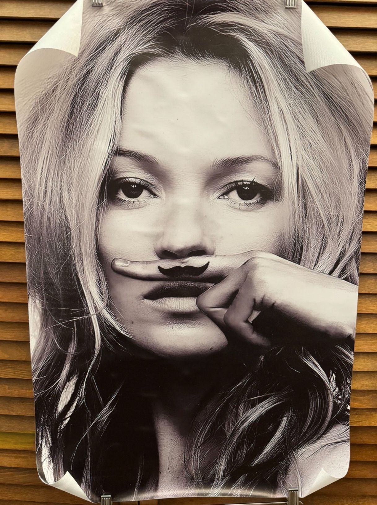 Kate Moss Canvas Poster (24”x36”)