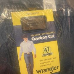 wrangler jeans men size 33/32