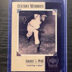 1999 Upper Deck Century Legend Collection Satchel Paige Baseball Card #121