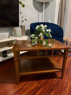 Vintage wood table