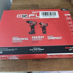 Milwaukee M12 Fuel Drill And Impact Combo