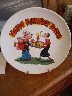 Plate with stand