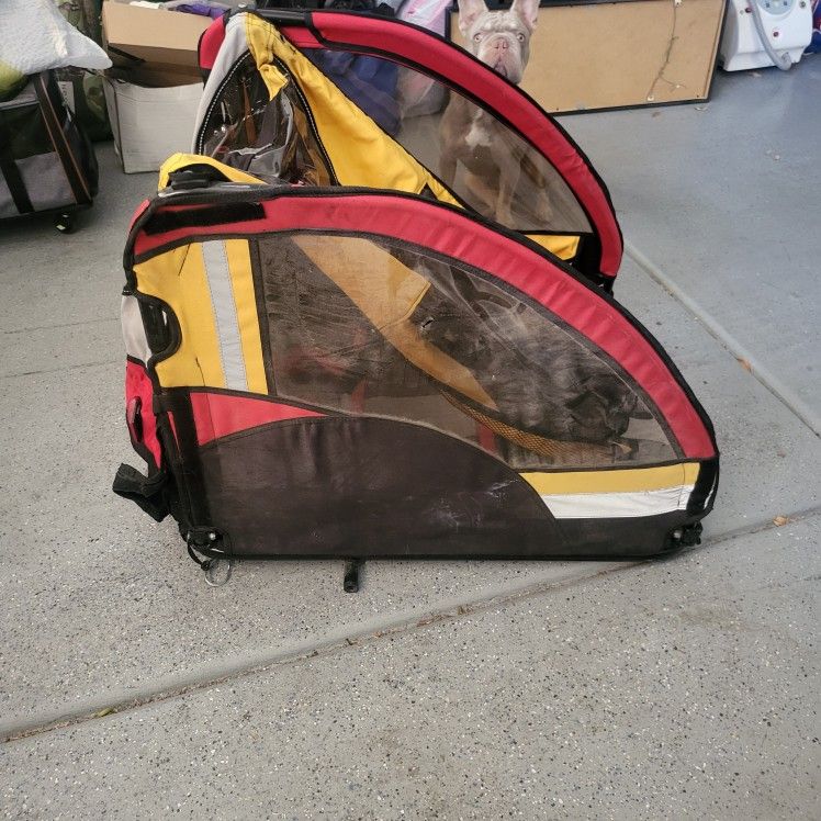 Bike Trailer With Extra Set Of Wheels