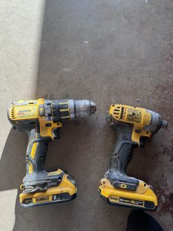 Dewalt Power Tools (Impact Driver And Drill)