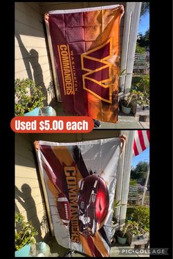 Commander flags size 5’x3’ $5.00 each
