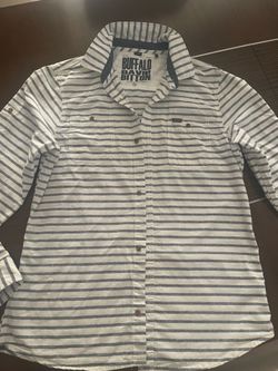 BUFFALO David Bitton men , long sleeves shirt, XL, 100% cotton