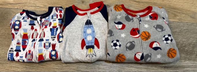 18 Month Boy One- Piece Pajamas 