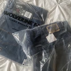 Flame resistant pants 