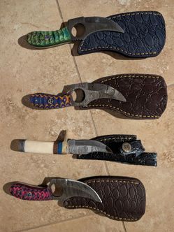 Fixed blade knives