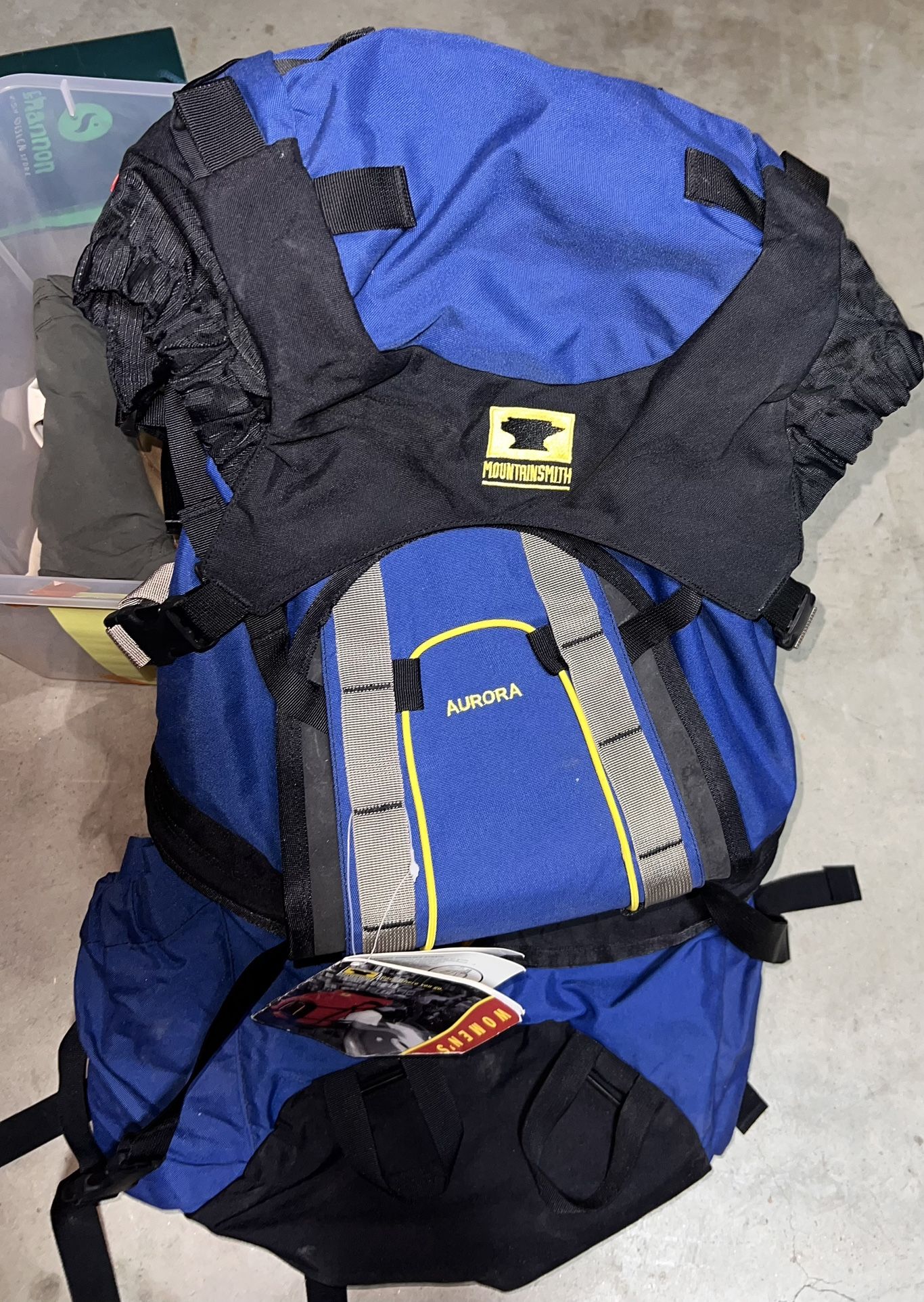 Mountainsmith backpacking hiking backpack