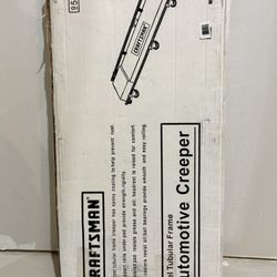 CRAFTSMAN 36” Steel Tubular Frame Creeper – Automotive Garage Shop Tool