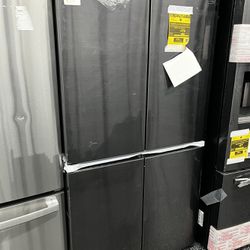 Samsung Flex Four Door New Black Stainless Refrigerator 